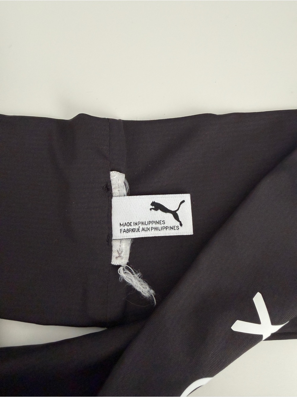 Puma Hyrox Black Headband with White Logo - Picture 3 of 4